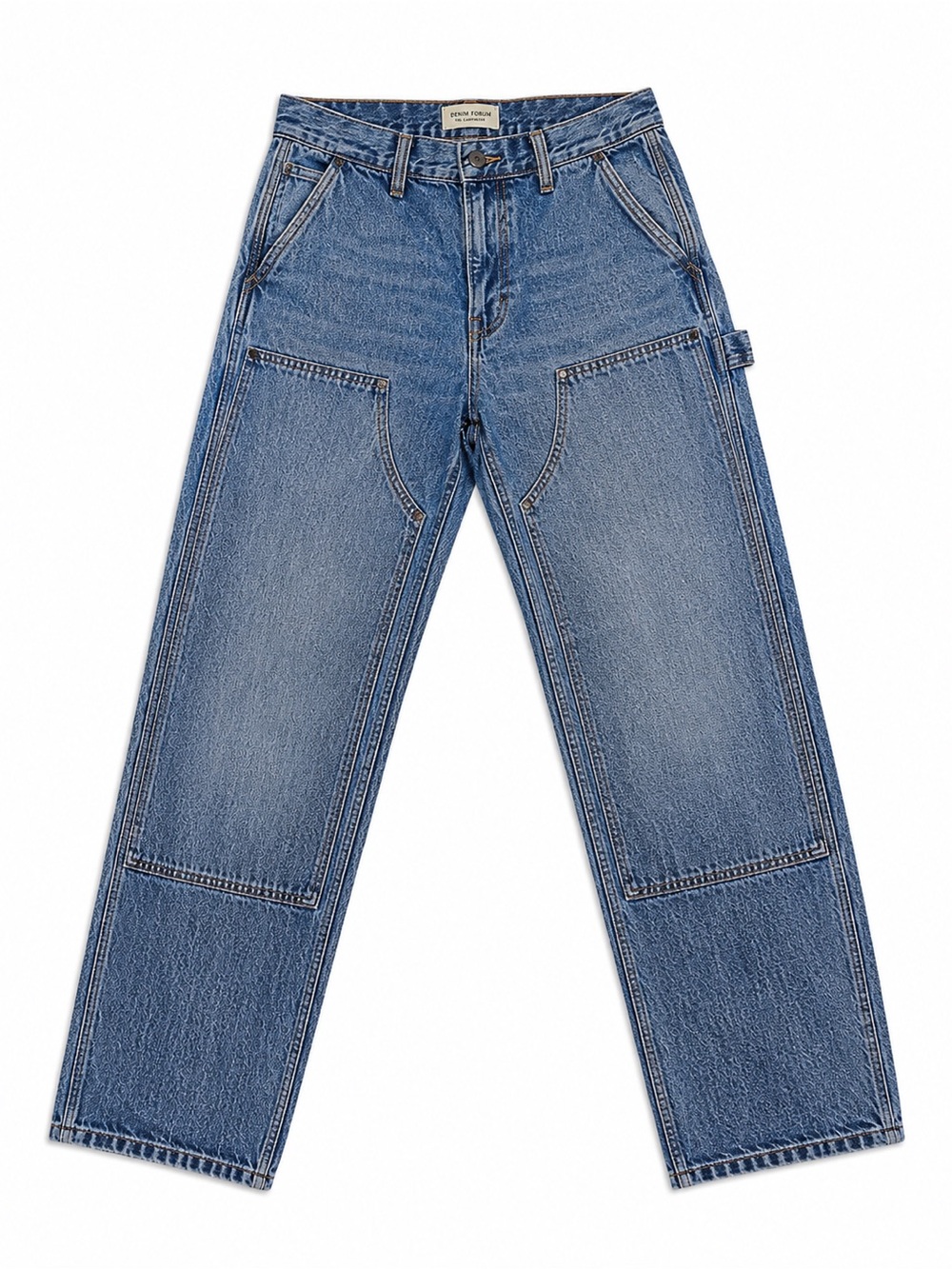 DENIM FORUM THE CARPENTER LO-RISE LOOSE JEANS